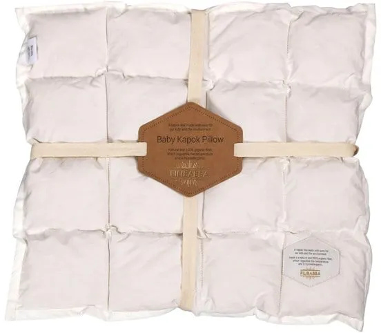 Filibabba Baby pillow - Kapok - nature white